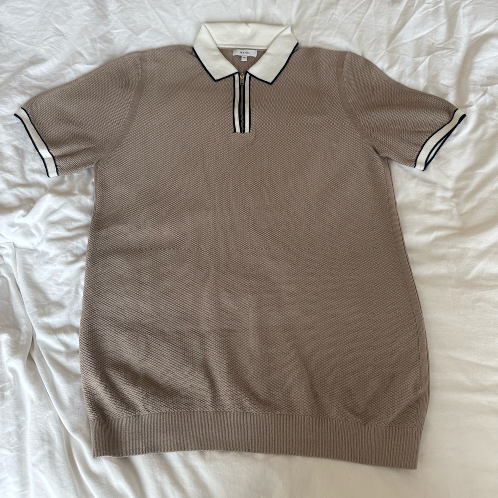 Reiss Knit Polo Shirt